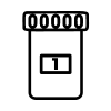 Ícono de muestra médica