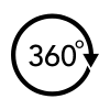 Ícono de 360